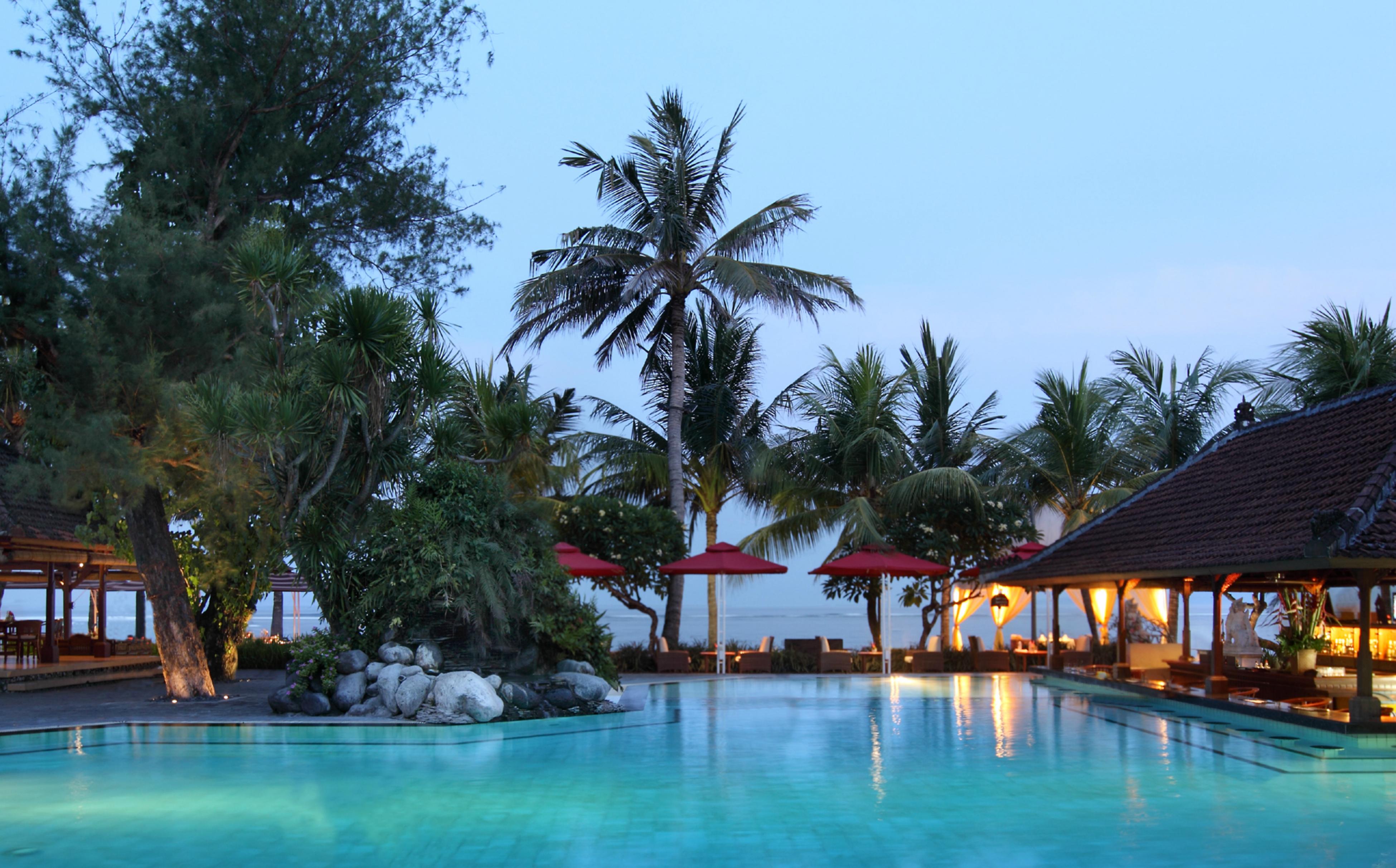 Griya Santrian A Beach Resort And Spa Sanur Kültér fotó