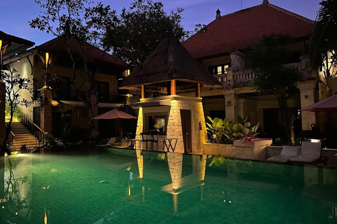 Griya Santrian A Beach Resort And Spa Sanur Kültér fotó