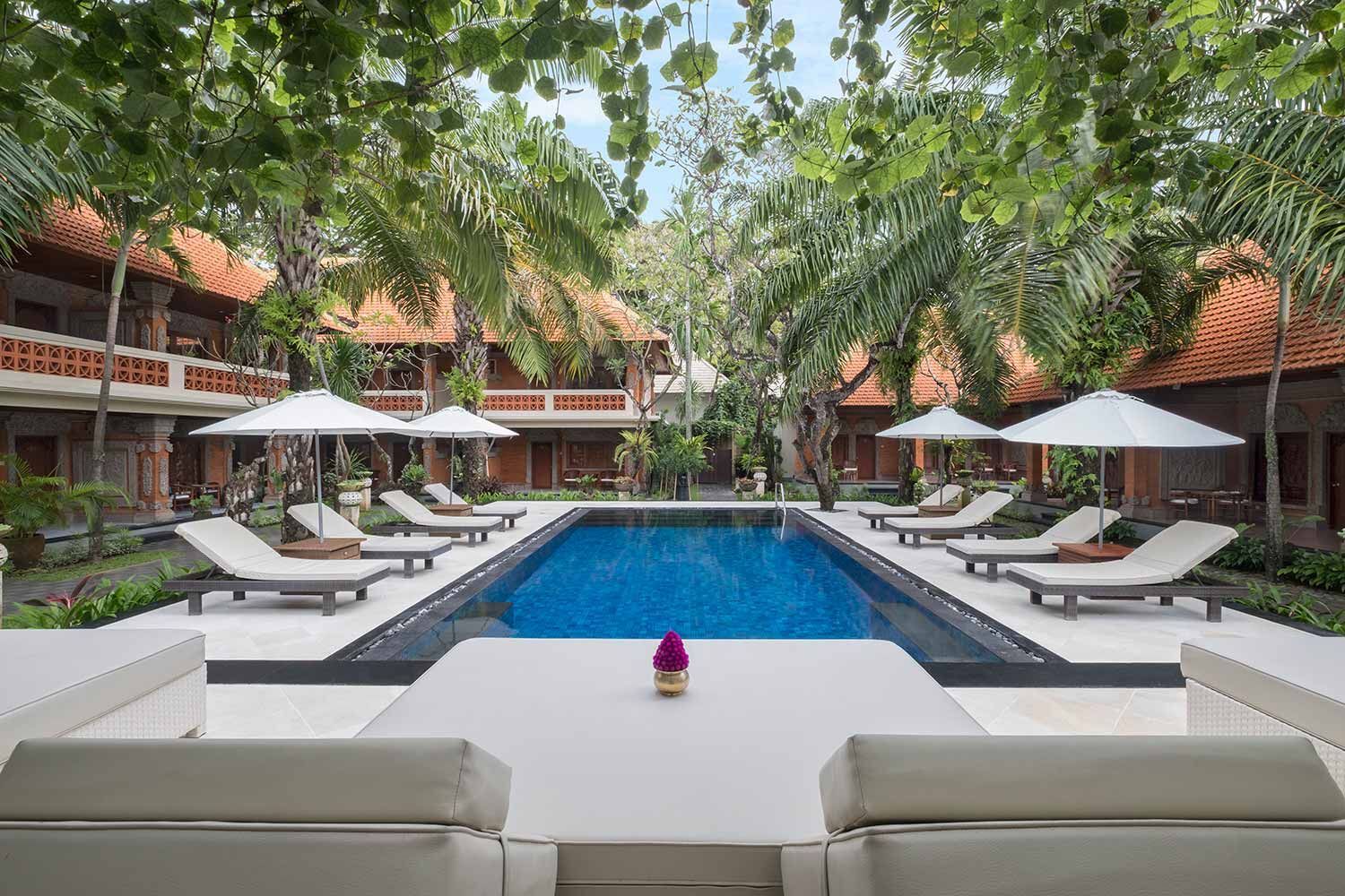 Griya Santrian A Beach Resort And Spa Sanur Kültér fotó